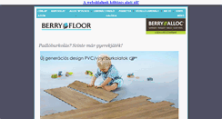 Desktop Screenshot of berryfloor.hu